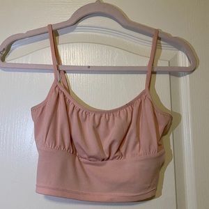 H&M pink crop top never worn